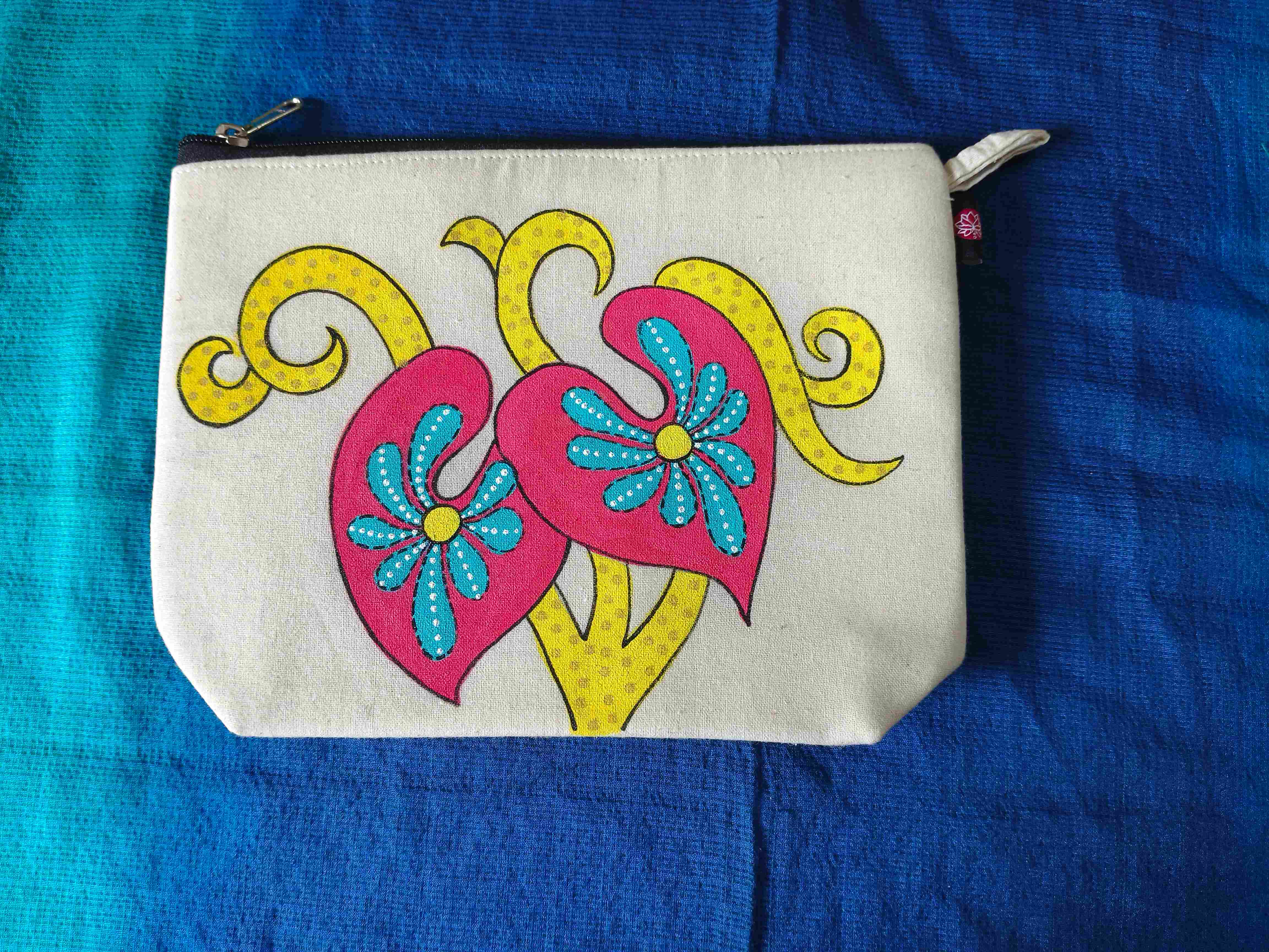 Handpainted Pouch